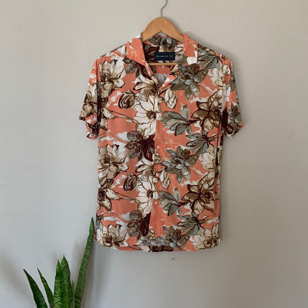 Classic floral Hawaiian camp shirt - Abercrombie